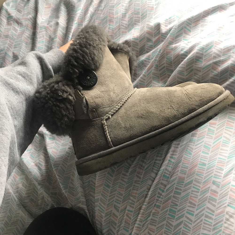 Grey UGG boots